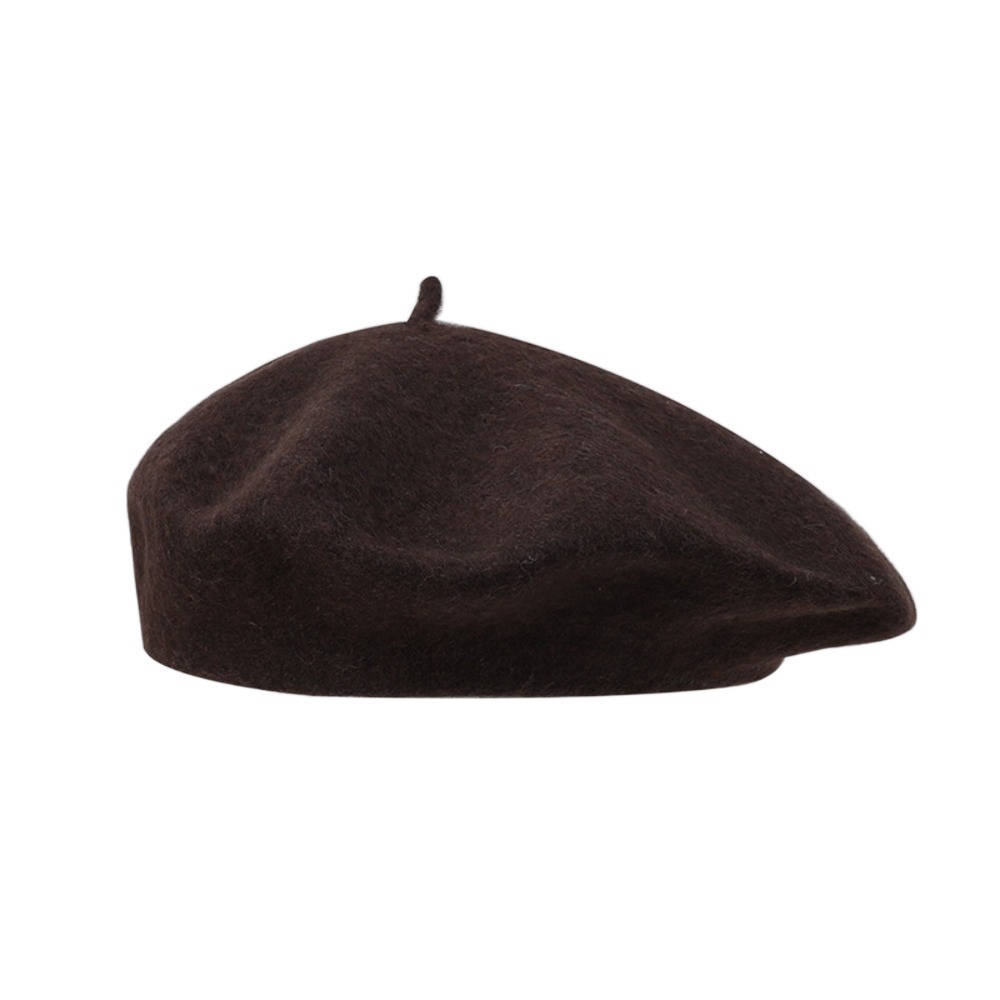 Beret French Wool - Moda Sıcak Kışlık Yün Bere Şapka