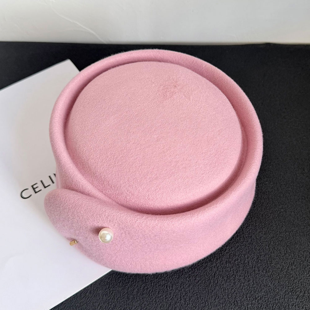 Sonbahar Kış Yeni %100 Pembe S - Beret French Wool incelemesi ve fiyatı