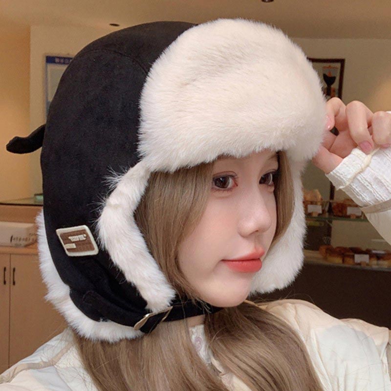 Kalın Sıcak Rus Ushanka Kürk Ş - Winter Trapper Hat incelemesi ve fiyatı