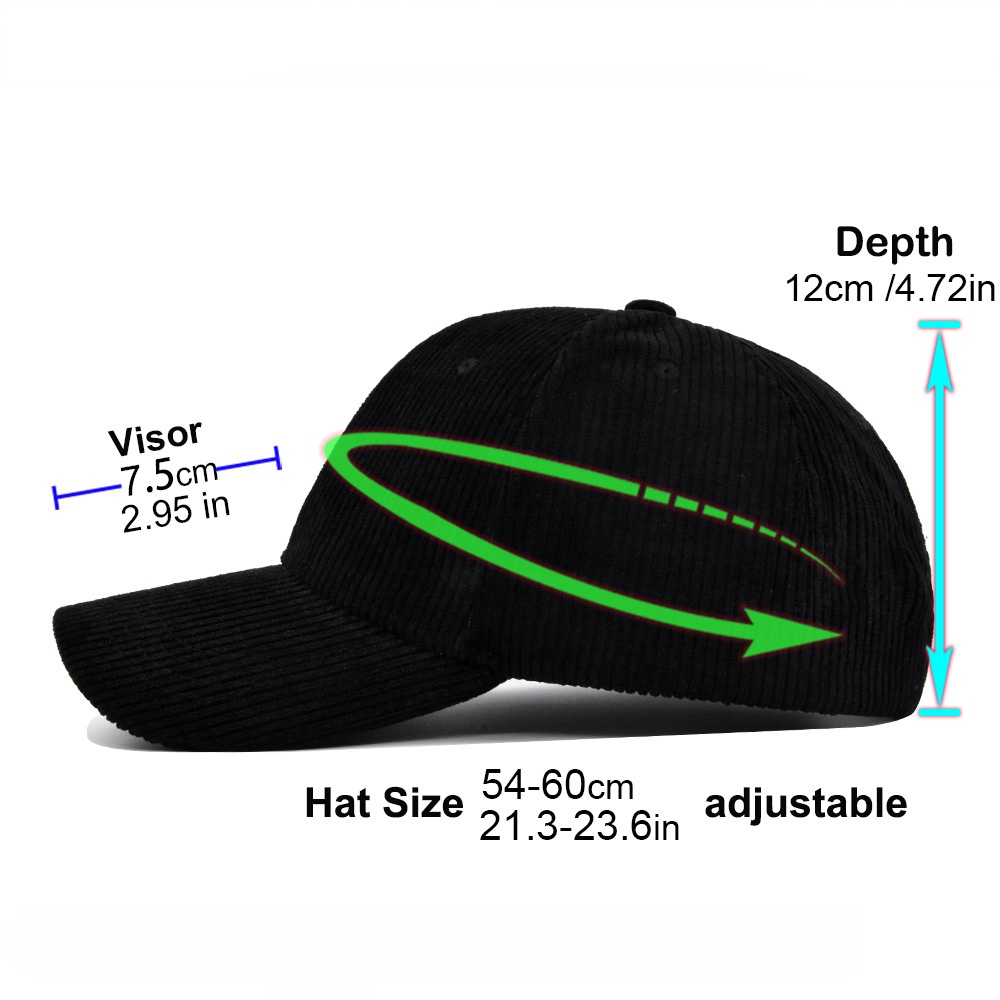 Kordonlu Şoför Şapkası Unisex  - Corduroy Cap 5 Panel incelemesi ve fiyatı