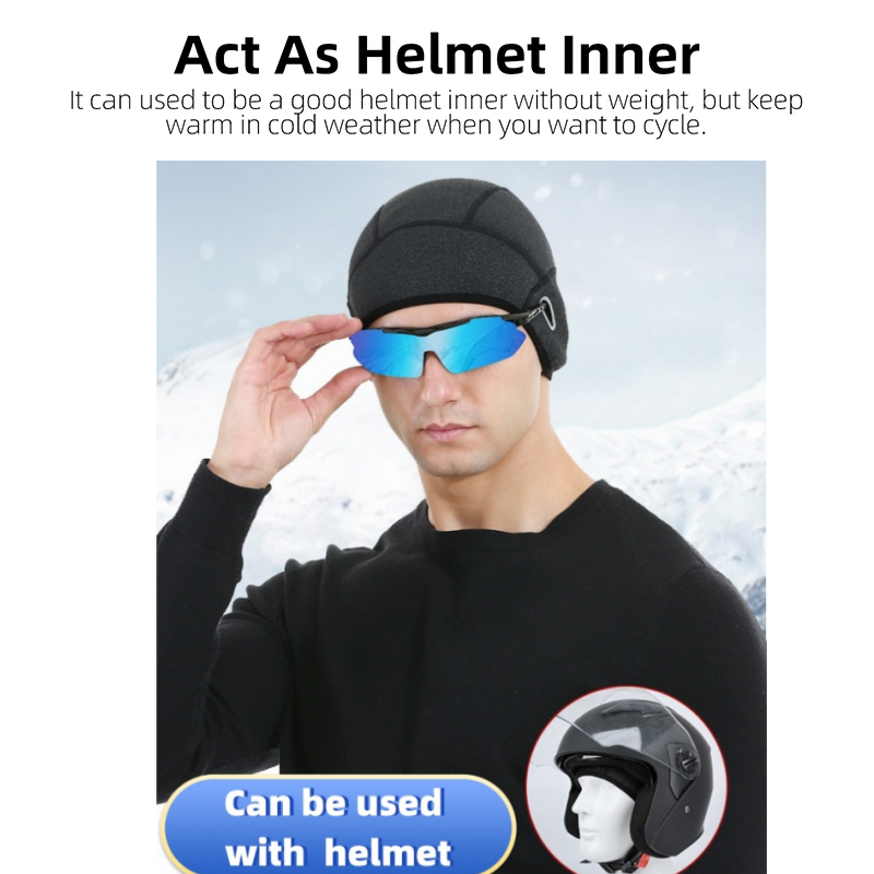 Kış bisiklet sıcak kap MTB kas - Skull Cap Helmet Liner incelemesi ve fiyatı