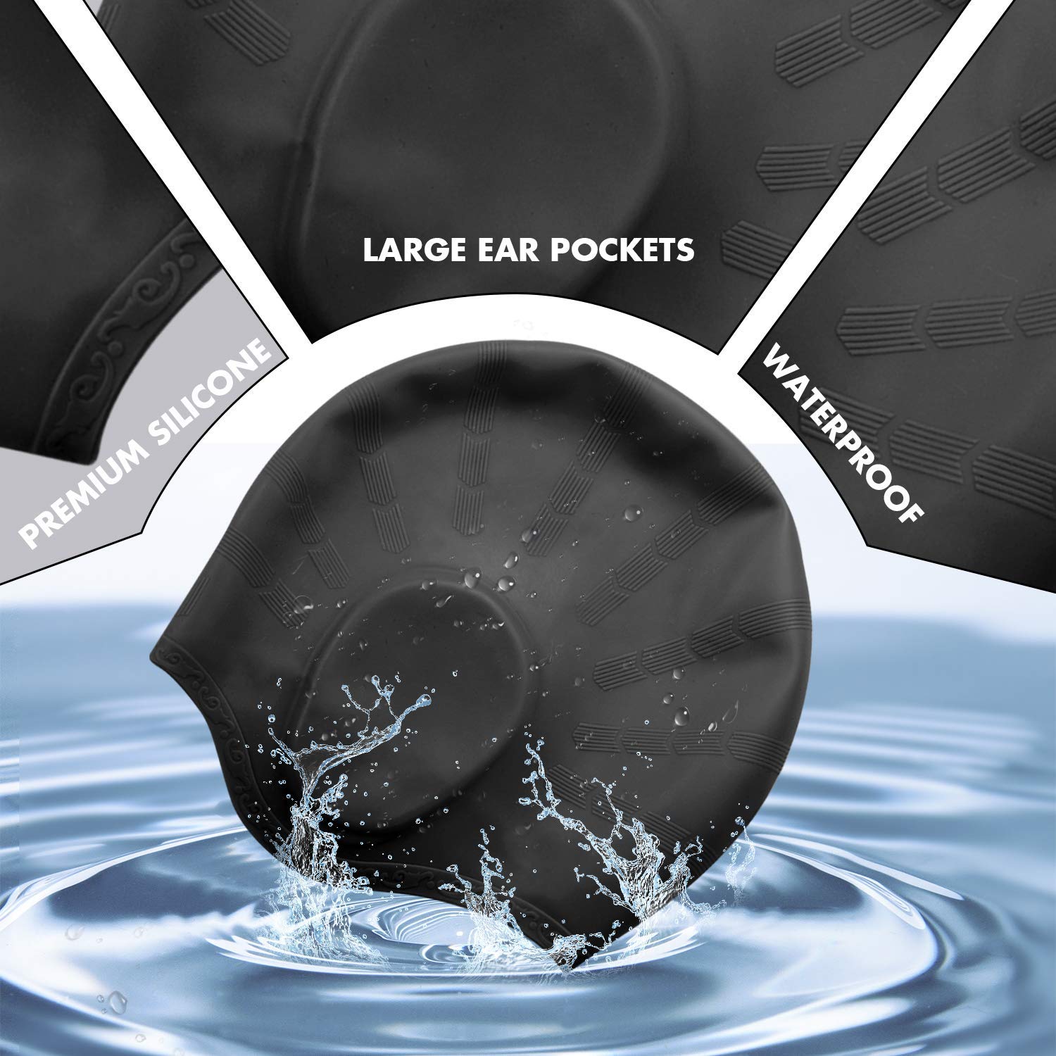 Yetişkinler için yüksek elasti - Swim Hat Silicone incelemesi ve fiyatı