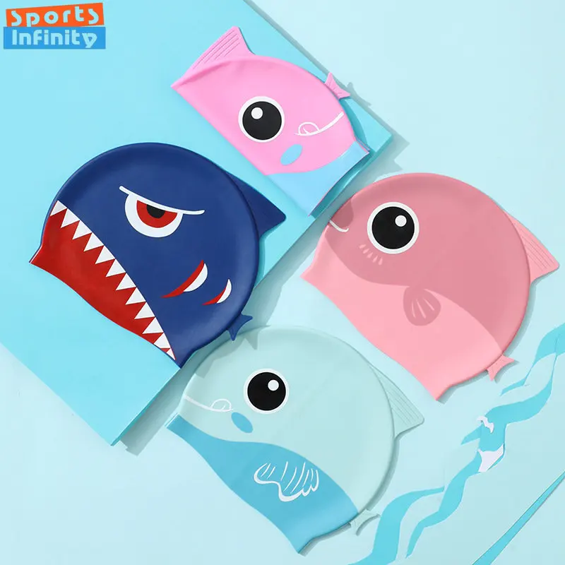 Karikatür sevimli balık köpekb - Swim Hat Silicone incelemesi ve fiyatı